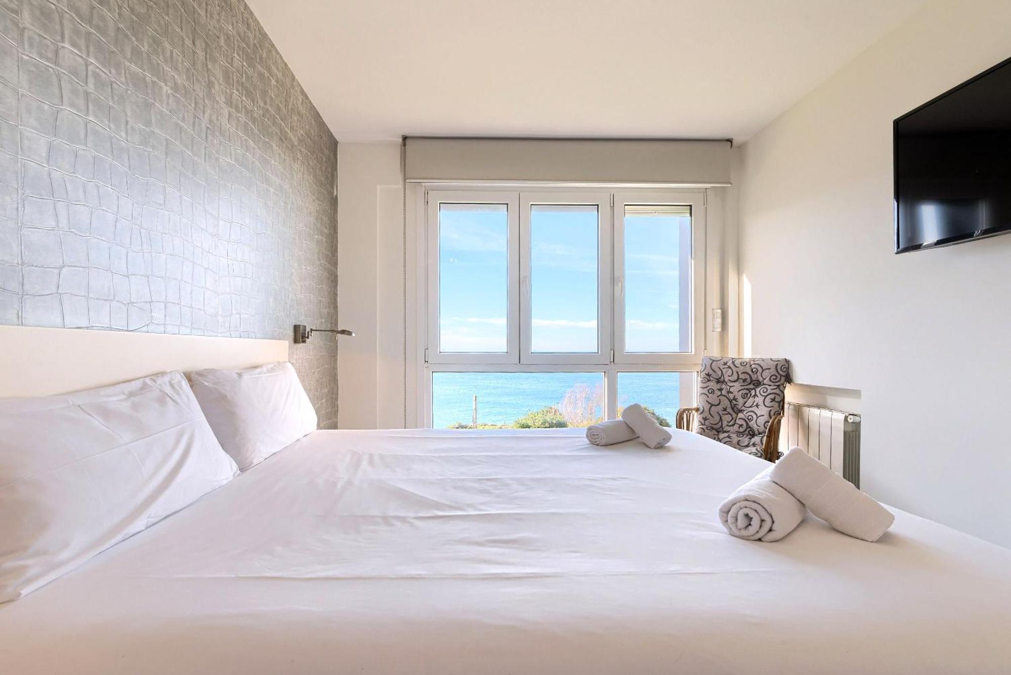 바키오 Vistas 180º, Al Mar, Puesta De Sol, Free Wifi-Parking 아파트 외부 사진