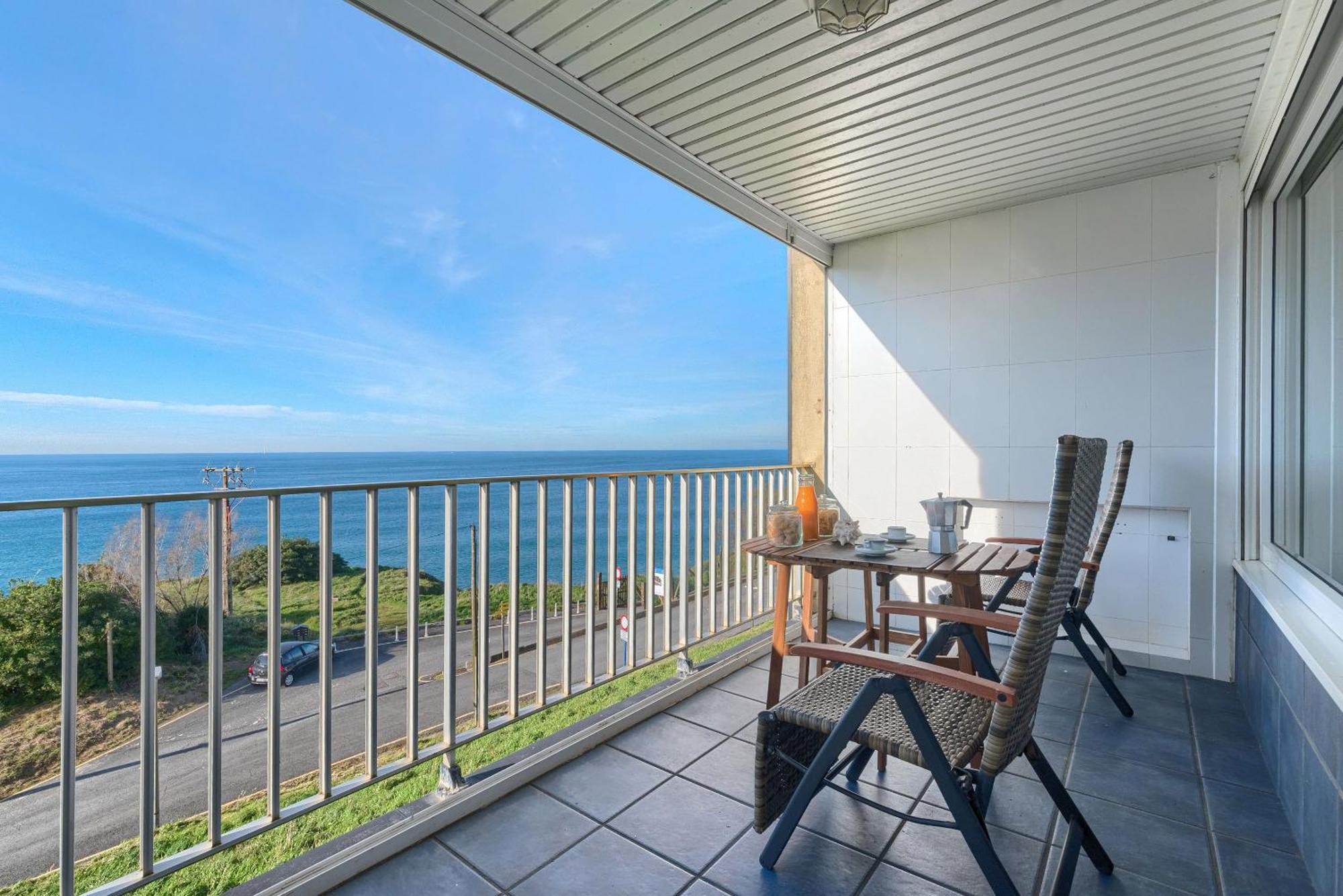 바키오 Vistas 180º, Al Mar, Puesta De Sol, Free Wifi-Parking 아파트 외부 사진