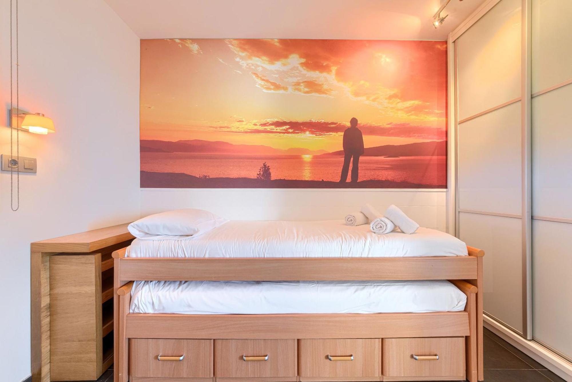 바키오 Vistas 180º, Al Mar, Puesta De Sol, Free Wifi-Parking 아파트 외부 사진